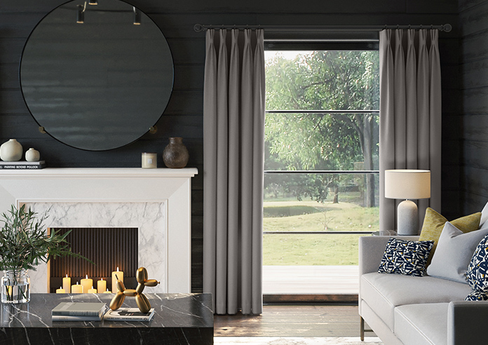 Menton, Tempered Grey - Made to Measure Curtains - Image 3